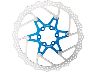 REVERSE Bremsscheibe Aluminium/Stahl Ø180mm niebieski