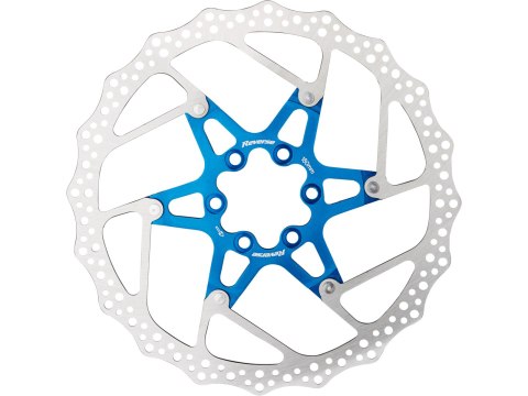 REVERSE Bremsscheibe Aluminium/Stahl Ø180mm niebieski
