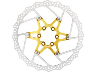 REVERSE Bremsscheibe Aluminium/Stahl Ø180mm gold