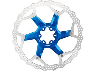 REVERSE Bremsscheibe Aluminium/Stahl Ø203mm niebieski