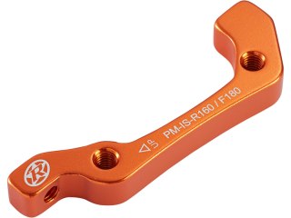 REVERSE Bremsscheibenadapter IS-PM 180 VR+160 HR pomarańczowy