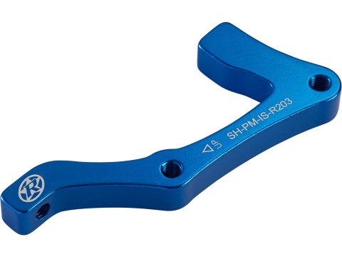 REVERSE Bremsscheibenadapter IS-PM 203 Shimano HR niebieski