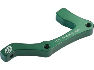 REVERSE Bremsscheibenadapter IS-PM 203 Shimano HR zielony
