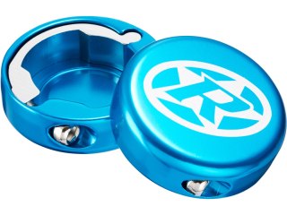 REVERSE Endkappen für Lock On Griffe, 2 Stk. hellblau