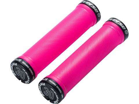 REVERSE Griff Spin Lock On Ø30mm x 130mm neonrot-czarny