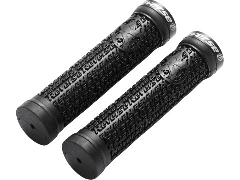 REVERSE Griff Stamp Single Lock-On Ø30mm x 135mm czarny-czarny