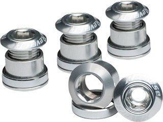 REVERSE Kettenblattschrauben-Set 4 Stk. silber