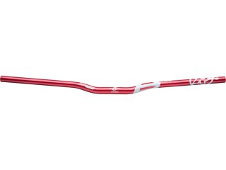 REVERSE Lenker Base 760mm Ø25,4mm/18mm Erhöhung czerwony-grau