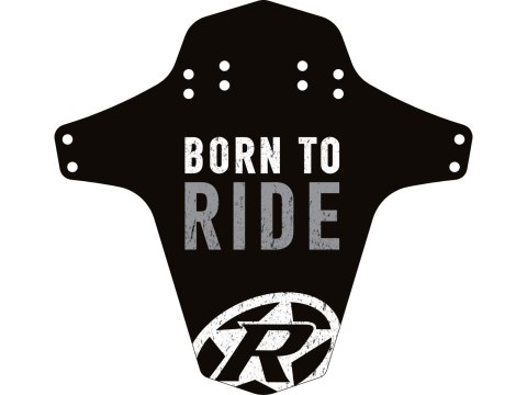 REVERSE Mudfender Born to Ride (Schwarz/Grau)