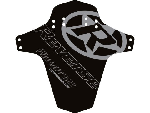 REVERSE Mudfender Reverse Logo (Schwarz/Grau)