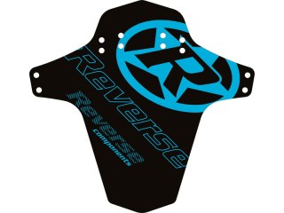 REVERSE Mudfender Reverse Logo (Schwarz/Hellblau)