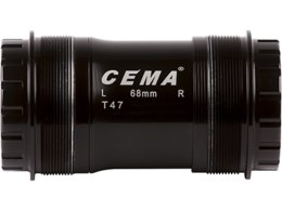 T47 for Campa UT W: 68/73 - M47x1,0 Ceramic - Black