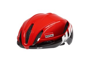 Kask Rowerowy HJC FURION 2.0 LOTTO SOUDAL FADE RED r. M