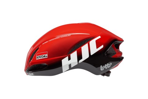 Kask Rowerowy HJC FURION 2.0 LOTTO SOUDAL FADE RED r. M