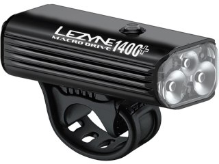 MACRO DRIVE 1400+ FRONT 1400 LUMEN USB-C RECHARGEABLE FRONT LIGH SATIN BLACK