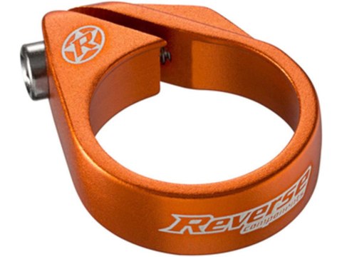REVERSE Sattelschelle Bolt Ø34,9mm pomarańczowy