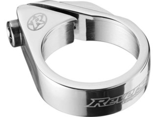 REVERSE Sattelschelle Bolt Ø34,9mm silber