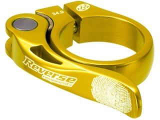 REVERSE Sattelschelle Long Life Ø34,9mm gold