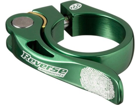 REVERSE Sattelschelle Long Life Ø34,9mm zielony