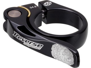 REVERSE Sattelschelle Long Life Ø34,9mm czarny