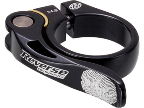 REVERSE Sattelschelle Long Life Ø34,9mm czarny