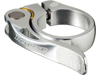 REVERSE Sattelschelle Long Life Ø34,9mm silber