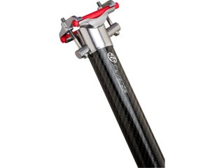 REVERSE Sattelstütze XC 3-K Ø31,6mm Carbon/Alu, Schwarz