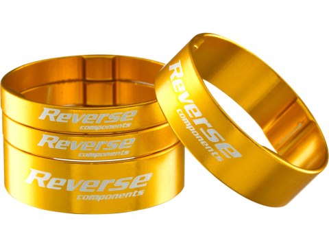 REVERSE Spacerset Ultra-Light 1 1/8" gold