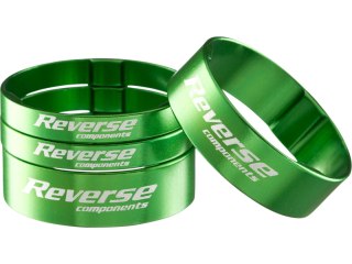 REVERSE Spacerset Ultra-Light 1 1/8" green