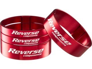 REVERSE Spacerset Ultra-Light 1 1/8" czerwony