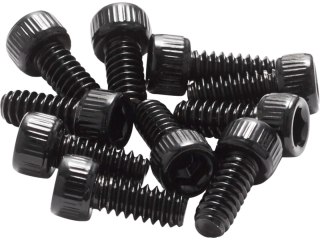 REVERSE Stahl Pedal Pins US, Med. 11 mm für Escape Pro+Czarny ONE (Schwarz) 10 Stk.