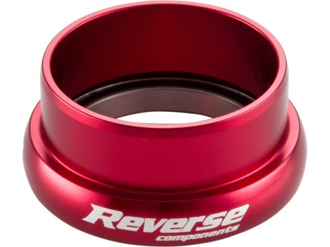 REVERSE Steuersatz Twister Lower Cup 1.5" (EC49|30+40) Rot (Ahead)