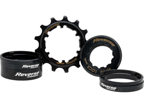 Reverse Microspline Single Speed Kit 14T, czarny