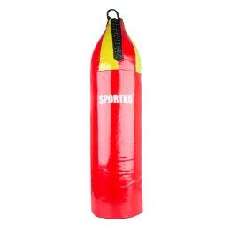 SportKO Dziecięcy worek treningowy SportKO MP7 24x80 cm / 10kg - Kolor Czerwono-żółta