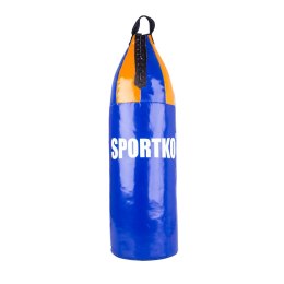 SportKO Dziecięcy worek treningowy SportKO MP8 24x70 cm / 8 kg - Kolor Niebiesko-pomarańczowy