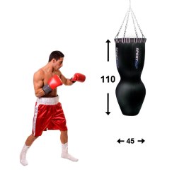 SportKO MMA Worek treningowy SportKO Silhouette MSK 45x110 cm / 50kg