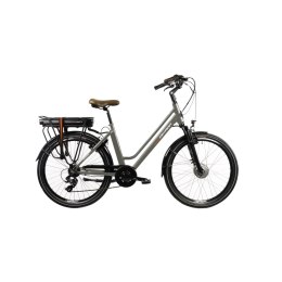 Devron Miejski rower elektryczny Devron 26120 26" - 7.0 - Kolor Szary, Rozmiar ramy 18" (165-180 cm)