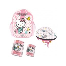 Hello Kitty Zestaw ochraniacze, kask, torba Hello Kitty