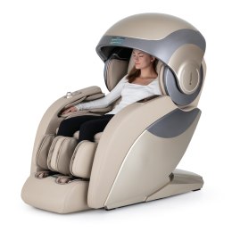 InSPORTline Wielofunkcyjny fotel do masażu masujący inSPORTline Cortela - Kolor Beżowy