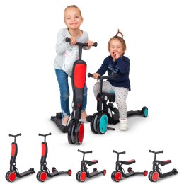 WORKER Rower biegowy dla dzieci hulajnoga 5w1 WORKER Finfo - Kolor Czerwony