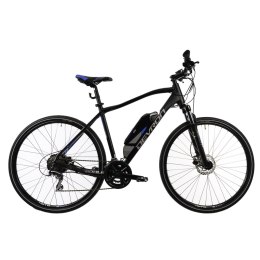 Devron Crossovy rower elektryczny Devron 28161 28" - 7.0 - Kolor Czarny, Rozmiar ramy 19" (170-185 cm)