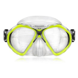 Aropec Maska do nurkowania snorkelingu Aropec Mantis - Kolor Limonka