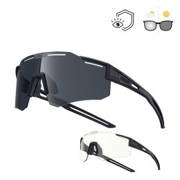Altalist Sportowe okulary przeciwsłoneczne Altalist Legacy 3 - Kolor Czarne z czarnymi szkłami
