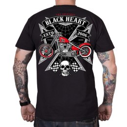 BLACK HEART T-shirt koszulka BLACK HEART Iron - Kolor Czarny, Rozmiar M
