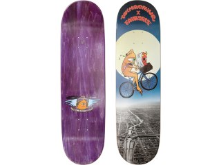 Fairdale Skatedeck, Fairdale x Toy Machine 8.5" Skateboard Deck czerwony, niebieski, szary ** Limited Edition **