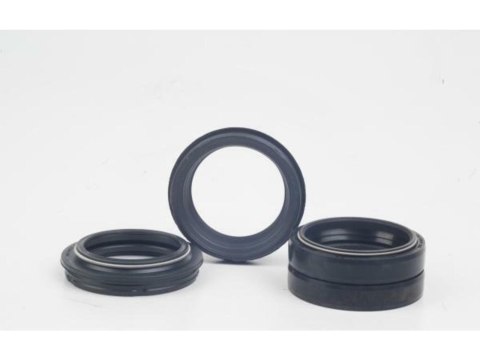 RockShox FORK DUST WIPER KIT - 40mm BLACK (INCLUDES FLANGED WIPER SEALS & OIL SEALS) - TO