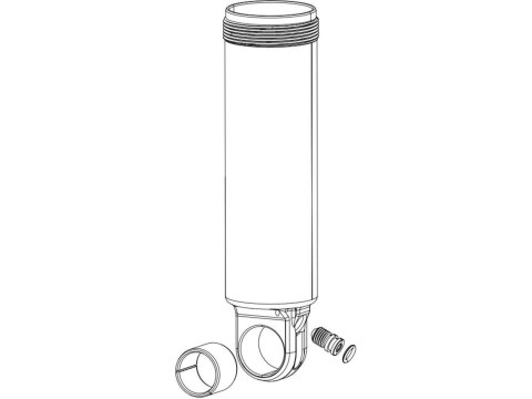 RockShox REAR SHOCK DAMPER BODY/IFP - FAST BLACK, 200X57 -MONARCH 2014-2017