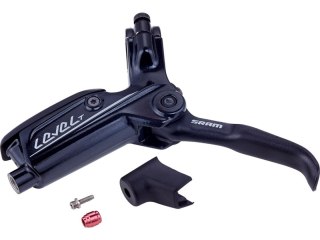 SRAM DISC BRAKE LEVER ASSEMBLY - ALUMINUM LEVER (ASSEMBLED, NO HOSE, INCLUDES BARB &