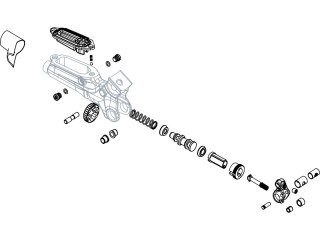 SRAM DISC BRAKE SERVICE LEVER INTERNALS VERSION 2 GUIDE RSC/ULTIMATE/CODE RSC QTY 1