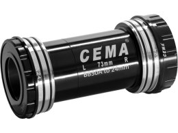 CEMA CEMA Innenlager BB30A für Shimano W: 73 x ID: 42 mm Edelstahl - schwarz